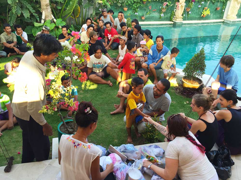 Charity in Bali - Bali Floating Leaf